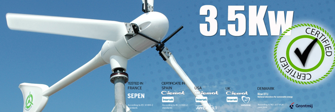 3.5kw windspot turbine